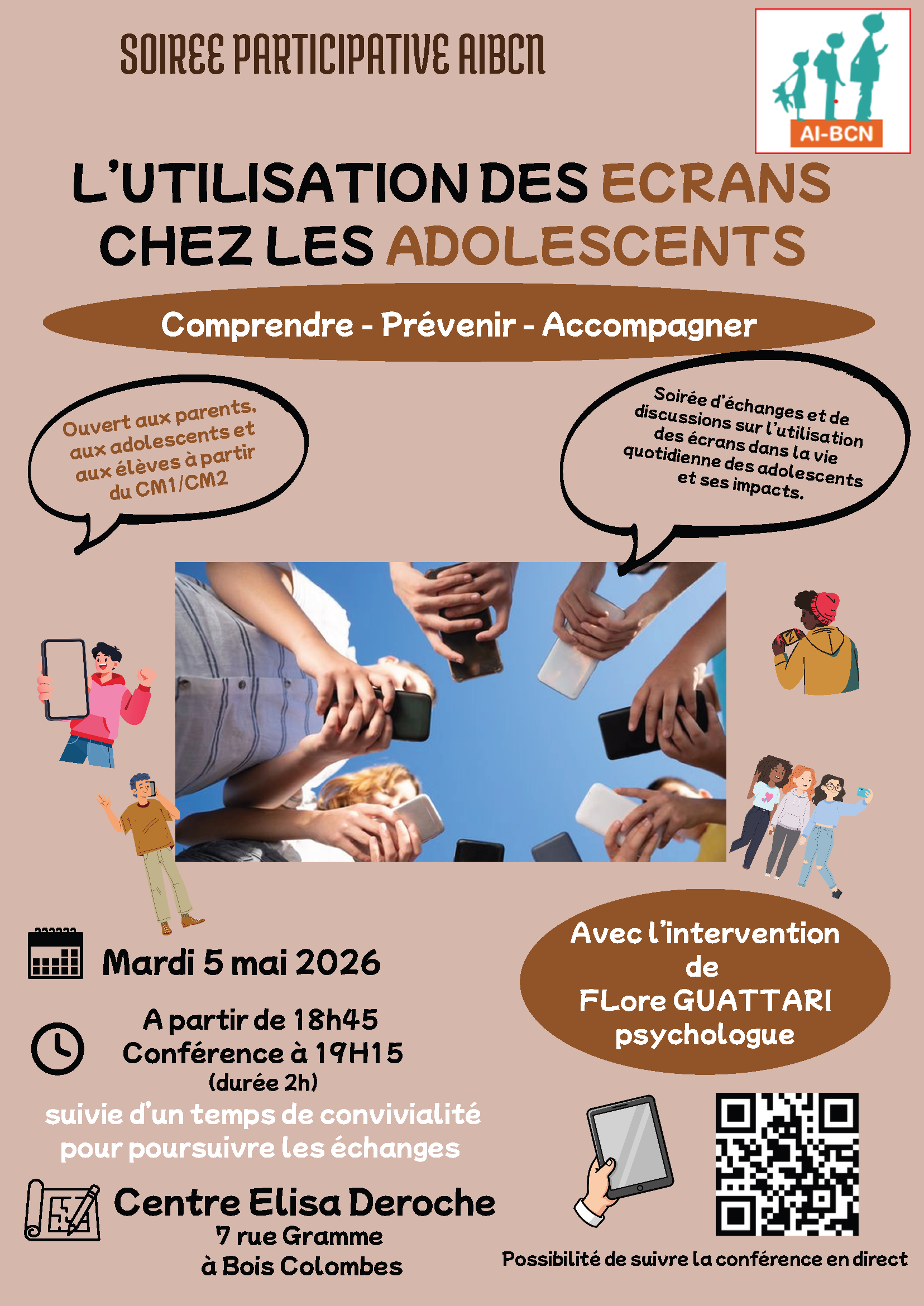 L'utilisation des écrans chez les adolescents