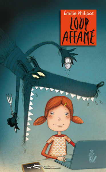 Couverture — Loup Affamé, Émilie Philipot, illustrations Claire Pelosato